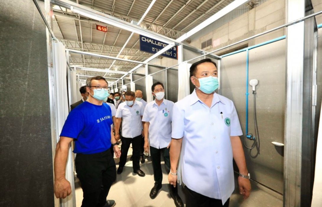 “แสนสิริ”ผนึกพันธมิตร รวมพลังเร่งสร้างห้องอาบน้ำในโรงพยาบาลบุษราคัม 