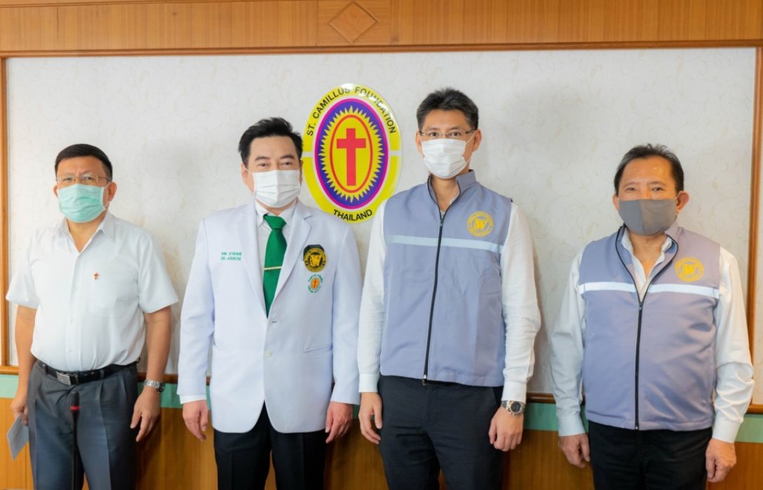 “TOAVH” จับมือ “ประชาคมเขตวัฒนา”มอบเงินสนับสนุนรักษาผู้ป่วย COVID-19