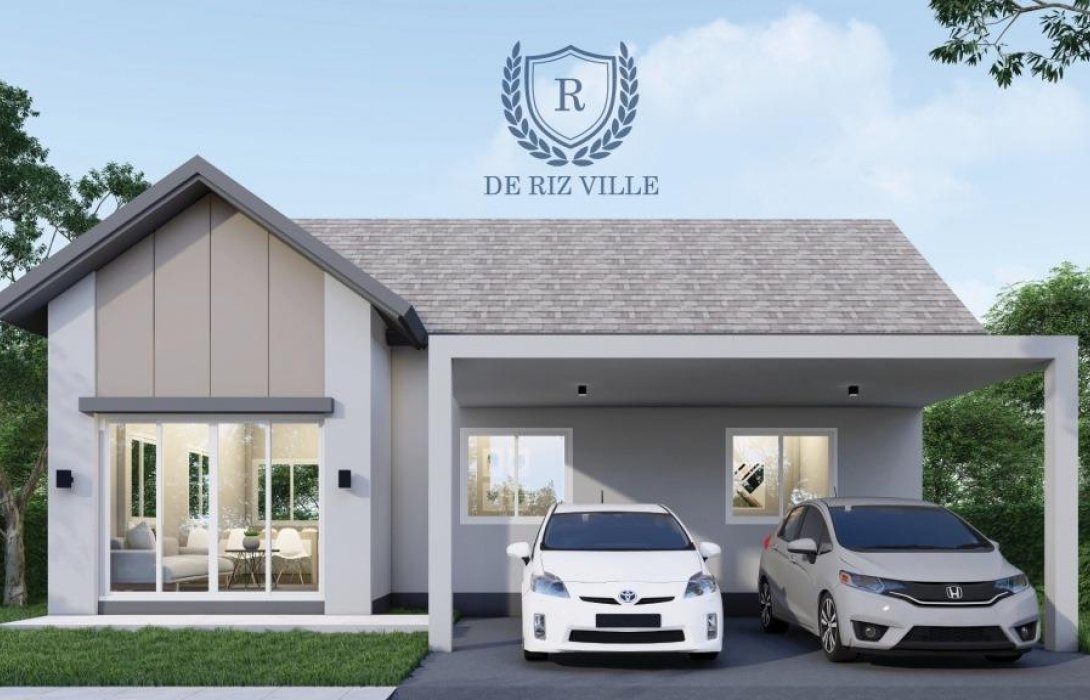 บ้านเดี่ยว De Riz Ville กำแพงแสน นครปฐมเปิดให้จองแล้ววันนี้ เริ่มเพียง 1.99 ล้าน