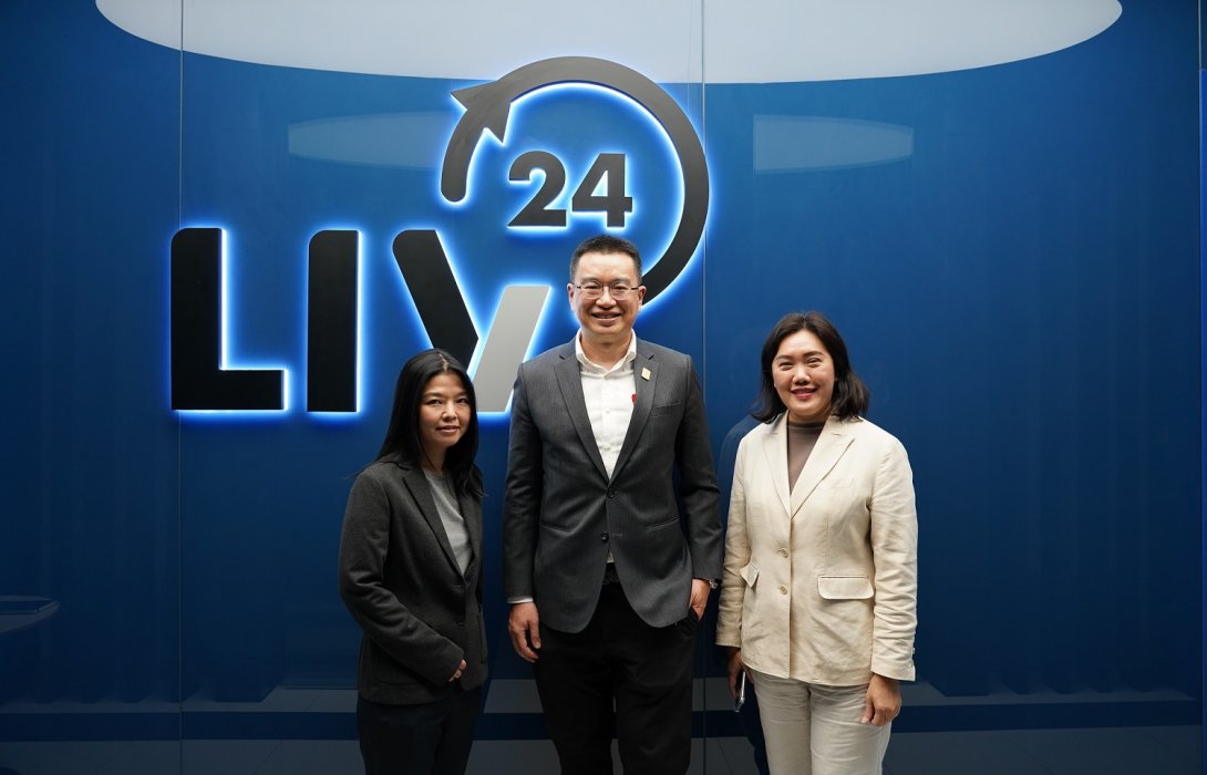 พลัส พร็อพเพอร์ตี้ โชว์ความพร้อมศูนย์ LIV - 24 รับโตโยต้า  ขอนแก่น 