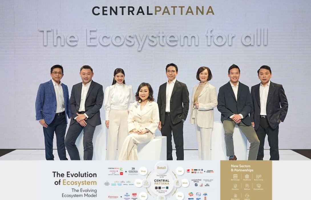“เซ็นทรัลพัฒนา” มุ่งสู่โมเดลธุรกิจแห่งอนาคต  ‘The Ecosystem for All’ เชื่อมโยงทุกภาคส่วน กางแผนลงทุน 5 ปีต่อเนื่อง 135,000 ล้านบาท ในปี 2566-2570 ย้ำยืนหนึ่งผู้นำอสังหาฯ ในไทย