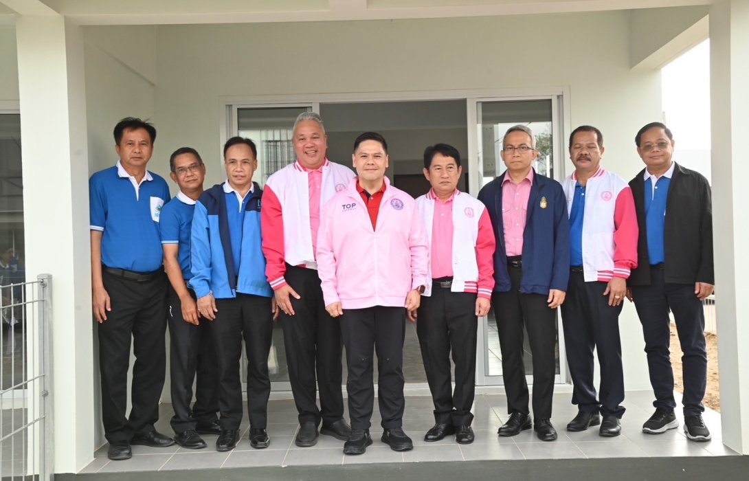 “เคหะแห่งชาติ” มอบโครงการเคหะชุมชนและบริการชุมชนเชิงสังคม จังหวัดสุพรรณบุรี (อู่ยา 1)