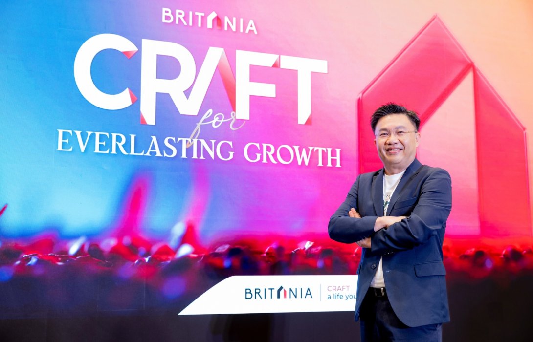 “บริทาเนีย” งัดแผนปี 67  ชู “Crafting for Everlasting Growth” ผ่าน 3 กลยุทธ์ ปักหมุดเจาะ6 จังหวัดใหญ่ เปิดโครงการบ้าน 20 โครงการ ตั้งเป้ากวาดยอดขาย 1.3 หมื่นล้าน พร้อมยอดโอนกรรมสิทธิ์ 8 พันล้าน