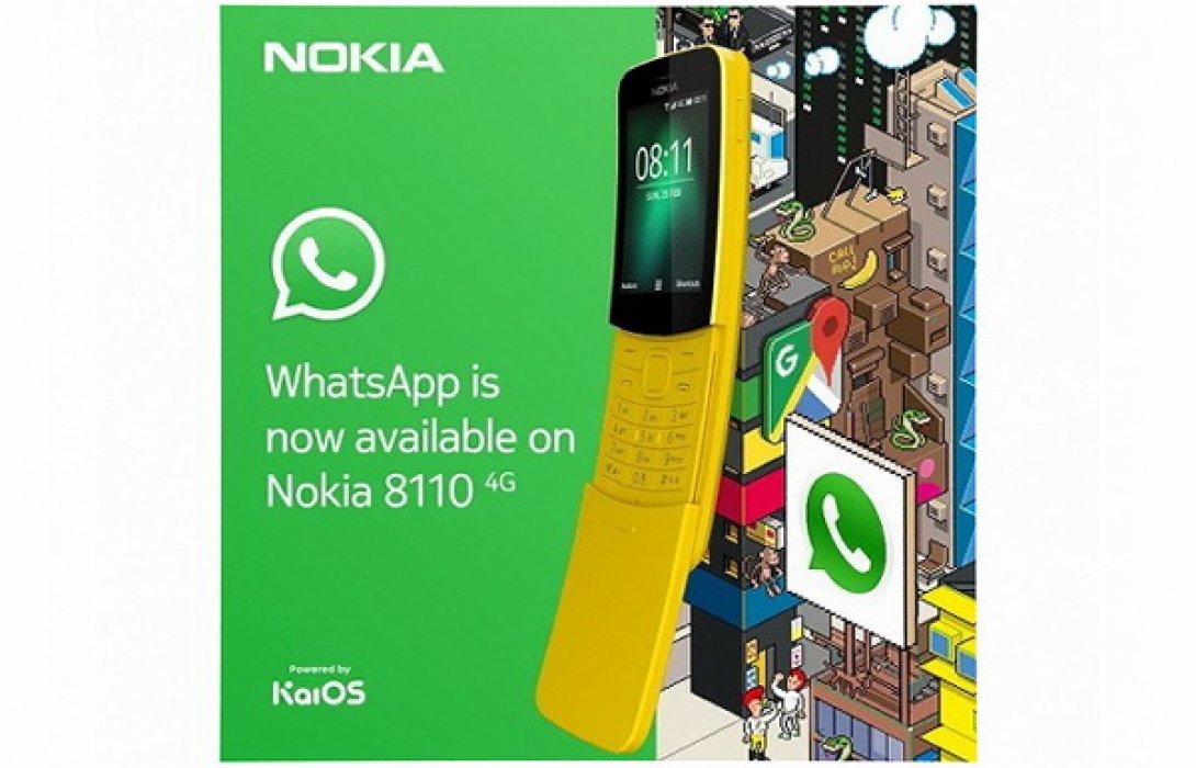 รู้ยัง? “Nokia 8110” ดาวน์โหลด แอป WhatsApp ได้แล้วทั่วโลก  