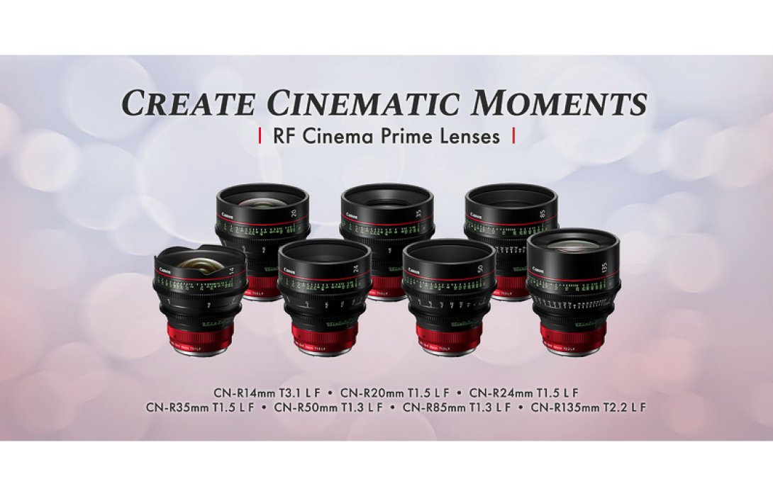 แคนนอนเปิดตัวเลนส์เพื่องานถ่ายภาพยนตร์ซีรี่ส์ใหม่ เมาท์ RF “RF CINEMA LENS SERIES” ตอบโจทย์งานภาพระดับสูง ทั้งระดับ 4K และ 8K ด้วยประสิทธิภาพออปติกขั้นแอดวานซ์ รวม 7 รุ่น