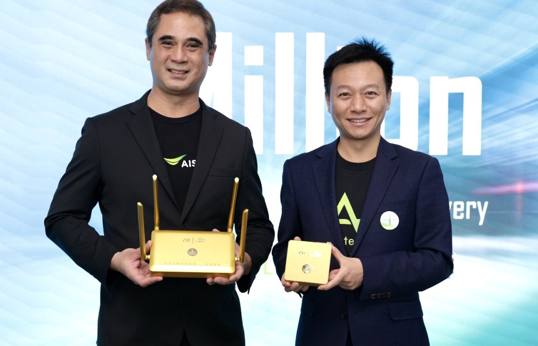 “ZTE” ยินดี “AIS” มีลูกค้าใช้ AIS Playbox ครบ 1 ล้านราย ภูมิใจเป็นหนึ่งในผู้ร่วมสร้างนวัตกรรมแห่งความบันเทิงรายหลักในตลาด Streaming ไทย 