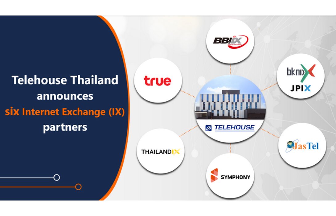 Telehouse มุ่งสู่การเป็นดาต้าเซ็นเตอร์ที่เป็นผู้นำด้านการเชื่อมต่ออินเทอร์เน็ตด้วยพันธมิตร IX มากที่สุด พร้อมสร้างการเชื่อมต่อทางดิจิทัลที่แข็งแกร่ง