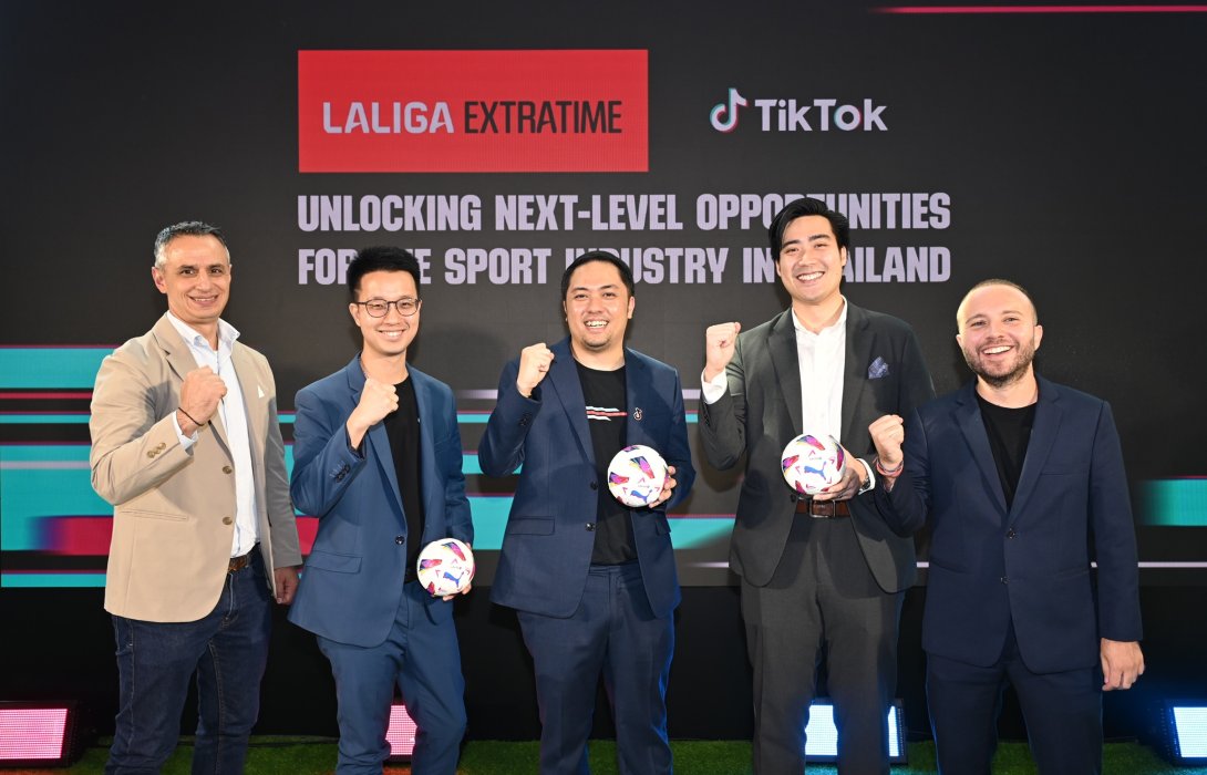 TikTok ขยายการร่วมมือ LALIGA อย่างยิ่งใหญ่ เริ่มต้นจากประเทศไทยสู่ระดับภูมิภาคเอเปค โชว์พลังคอมมูนิตี้คนรักกีฬาบน TikTok ปลดล็อกโอกาสสู่ประสบการณ์จริงนอกแพลตฟอร์ม