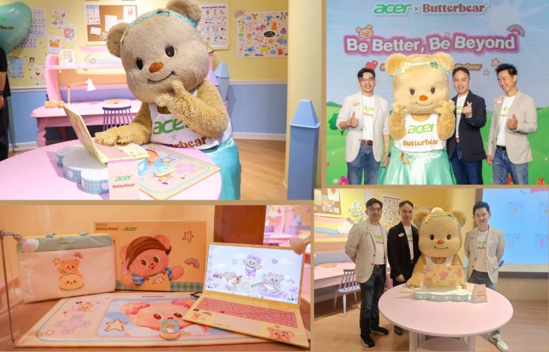 สุดโดนใจ!  Acer x Butterbear  เปิดตัวโน้ตบุ๊กรุ่นลิมิเต็ด ด้วยดีไซน์สุดคิวท์ที่ใช่และฟังก์ชันที่ลงตัว เพียงราคา 19,990 บาท มัมหมี พ่อหมี  รีบไปตำกันเลยจ้า!! 
