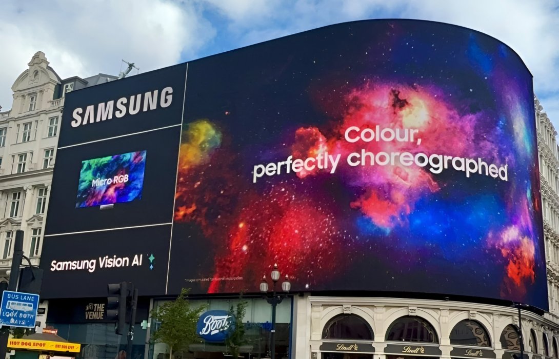 ซัมซุง โชว์ศักยภาพ Micro RGB จอโฆษณากลางแจ้งบนบิลบอร์ดแลนด์มาร์กทั่วโลกนิยามใหม่ของเทคโนโลยีจอภาพของซัมซุง ถ่ายทอดประสบการณ์รับชมที่ยกระดับด้วย AI ให้สัมผัสได้จริง